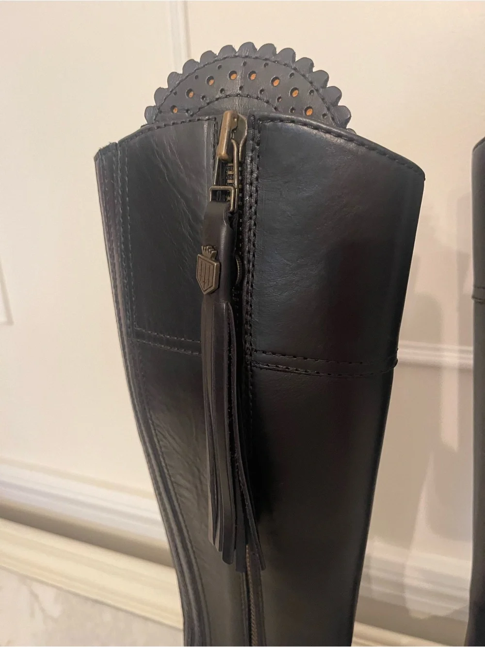 Fairfax & Favor Black Regina Boot